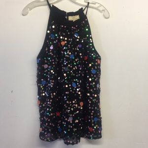 Moulinette Soeurs sequin party top